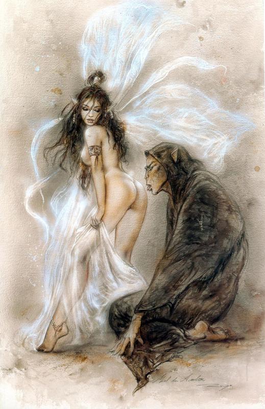 Prohibited Book III Honey From Avalon By Luis Royo