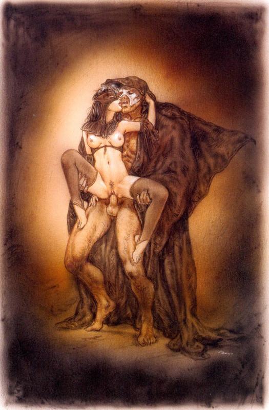 Prohibited Book III Masked Ball By Luis Royo