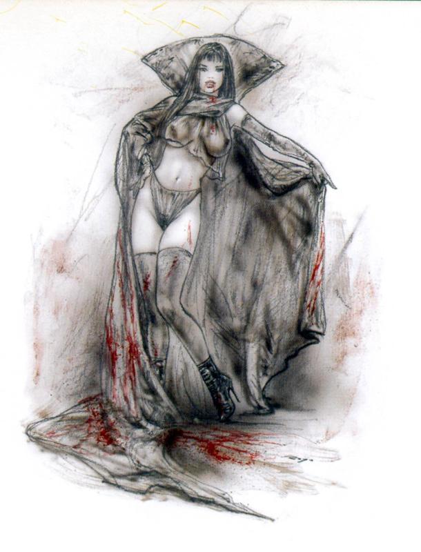 Prohibited Book III Vamp By Luis Royo