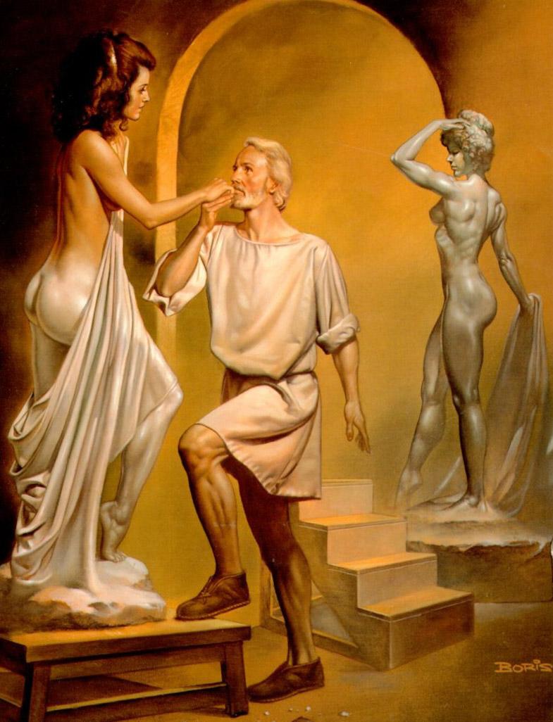 Pygmalio By Boris Vallejo
