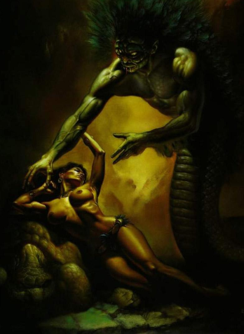 Quetzalcoatl By Boris Vallejo