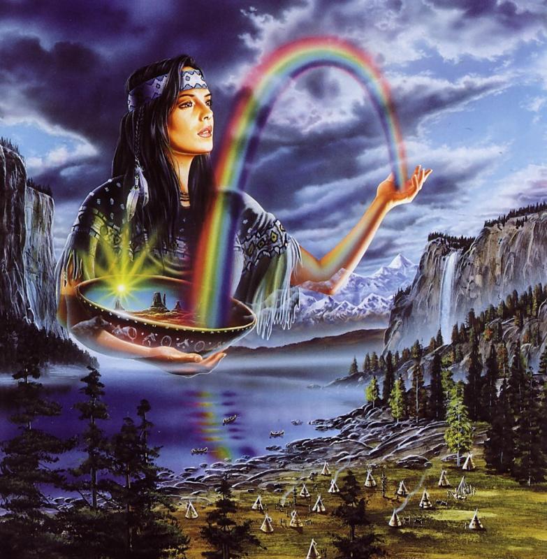 rainbow maiden