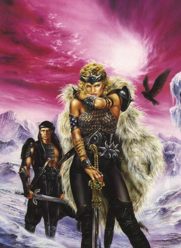Ravensnow By Luis Royo