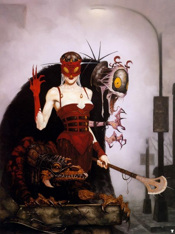 Red Hand By Gerald Brom