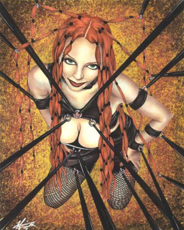 Red Vamp By Gina King