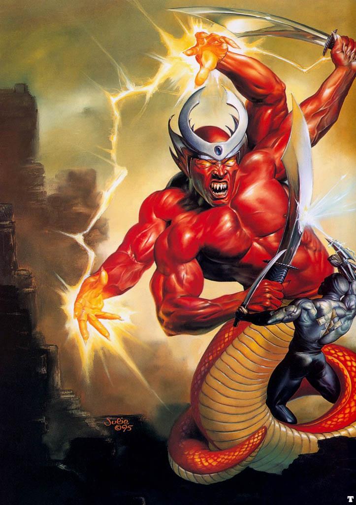 Reddemon 1 By Julie Bell