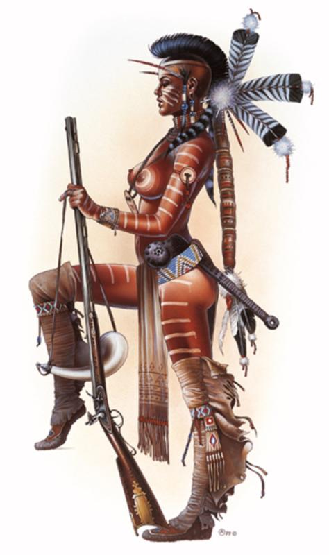 Redskin By Chris Achilleos