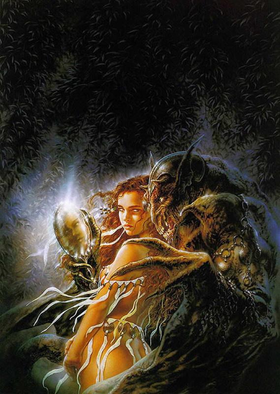 Reflect By Luis Royo
