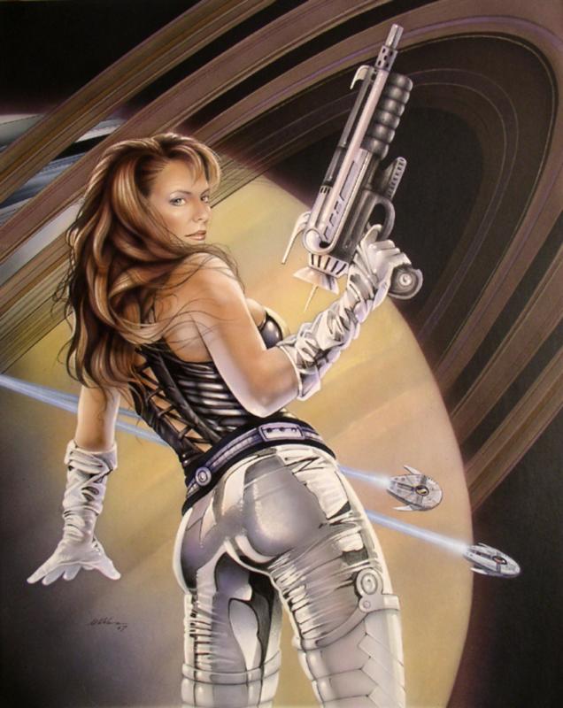 Rings Of Saturn By Michael Calandra