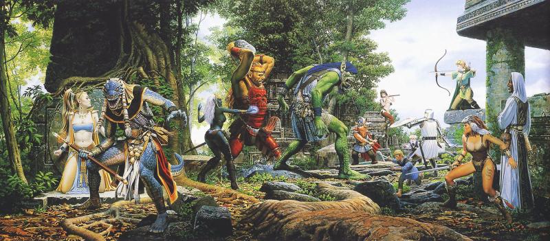 Ruins Of Kunark By Keith Parkinson