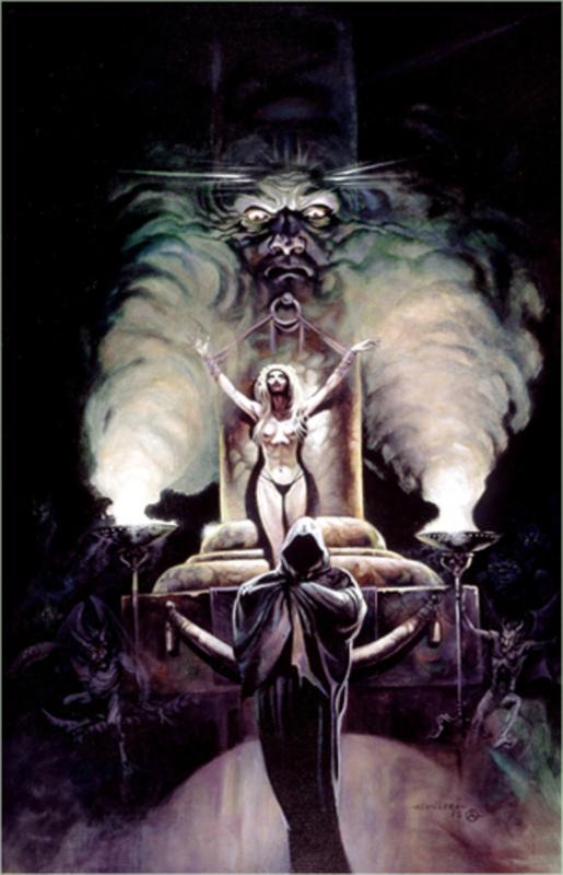 Sacrifice By Chris Achilleos
