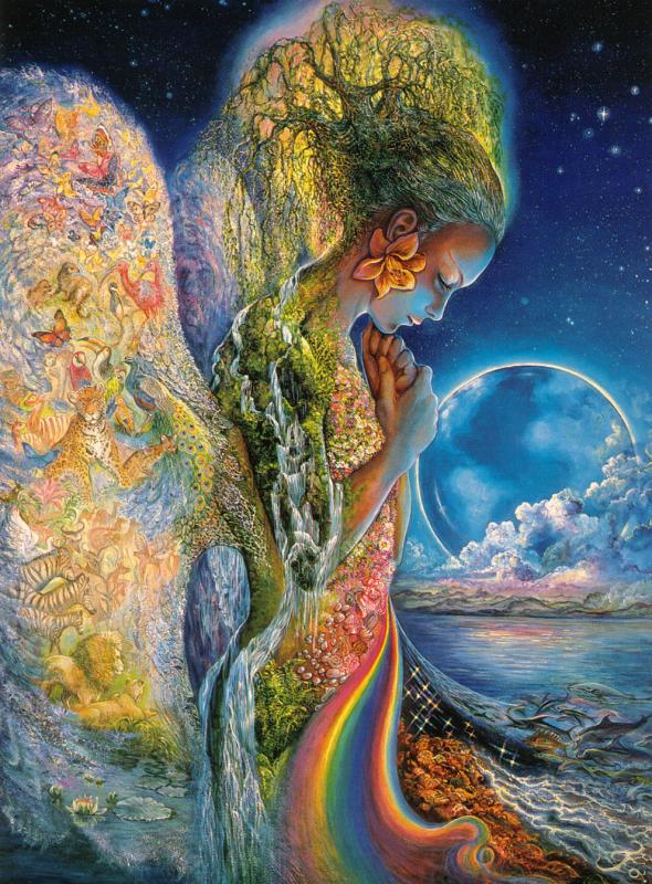 Sadness Of Gaia By Josephine Wall