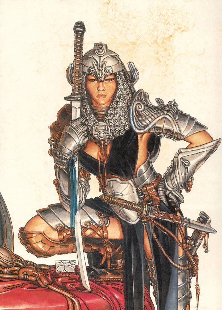 Samurai By Juan Gimenez