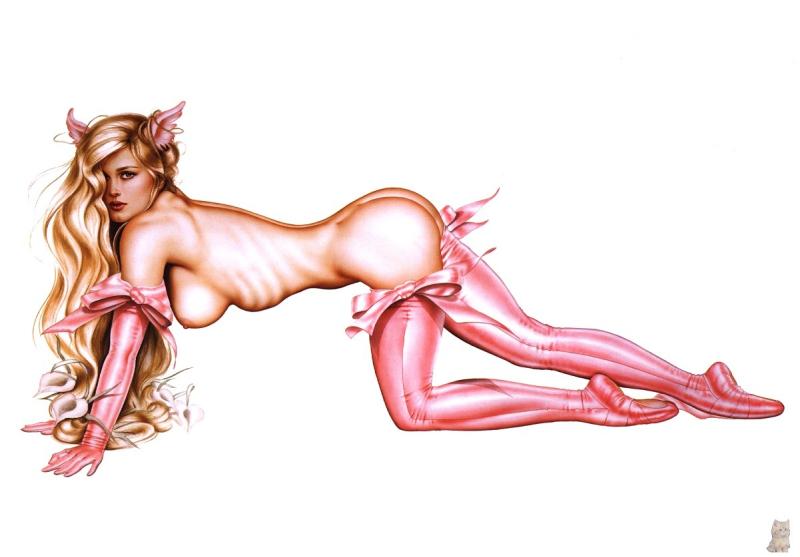 Satin Cherub 08 By Olivia De Berardinis