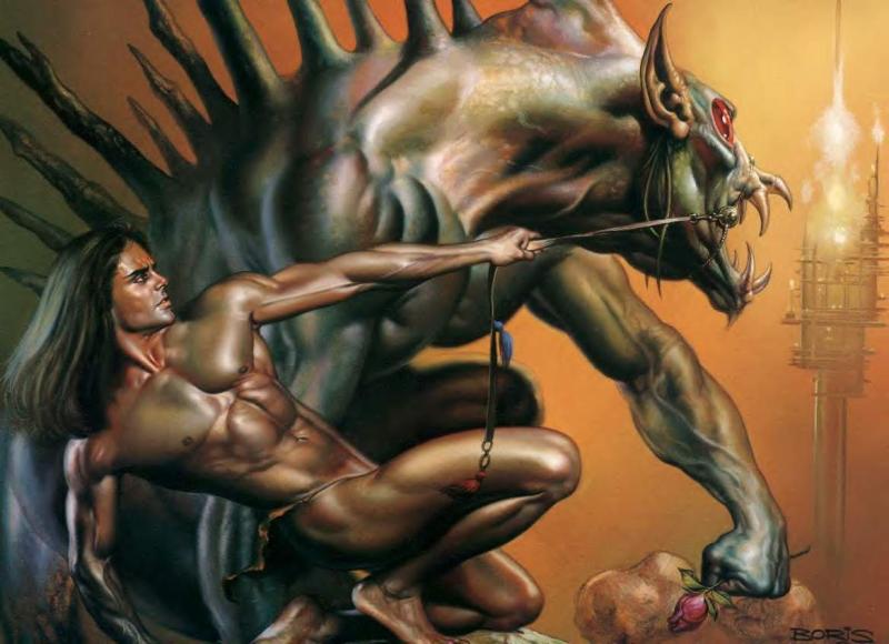 Savage Beast By Boris Vallejo