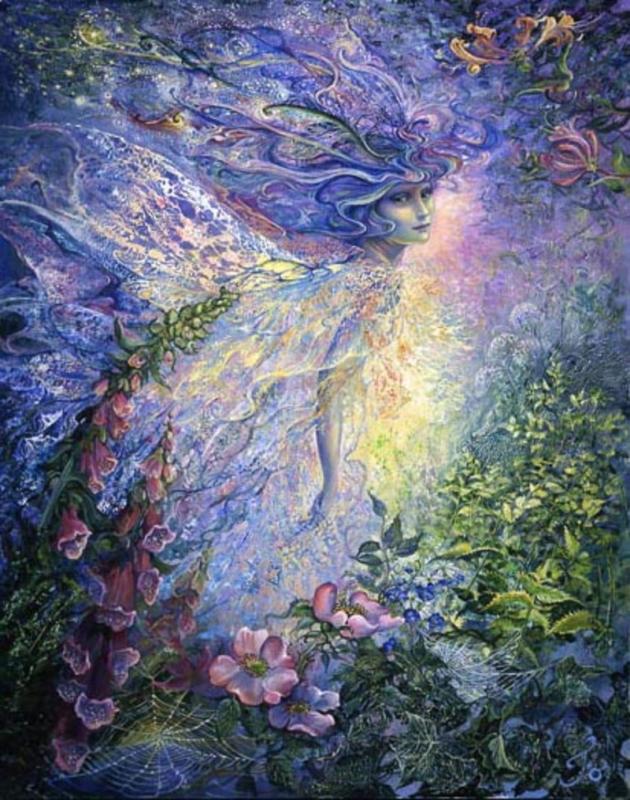 Saw A Fairy By Josephine Wall
