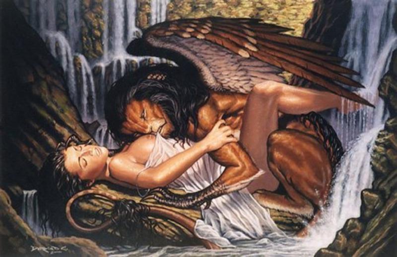 Sea Lion And The Maiden By Dorian Cleavenger