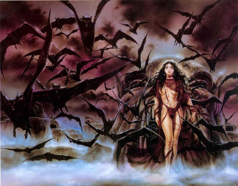 Secrets Dark Words By Luis Royo