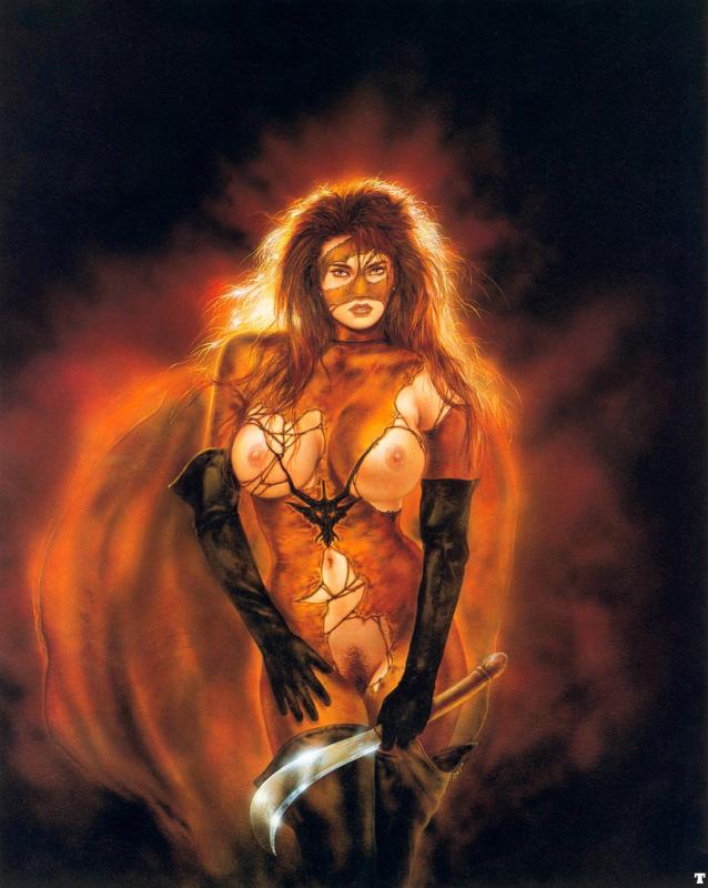 Secrets Heart Of The Scales By Luis Royo