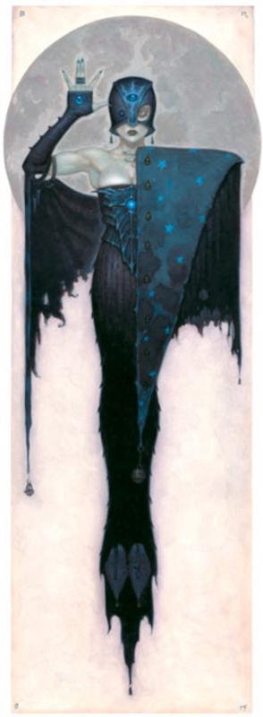 Shade Of Blue By Gerald Brom