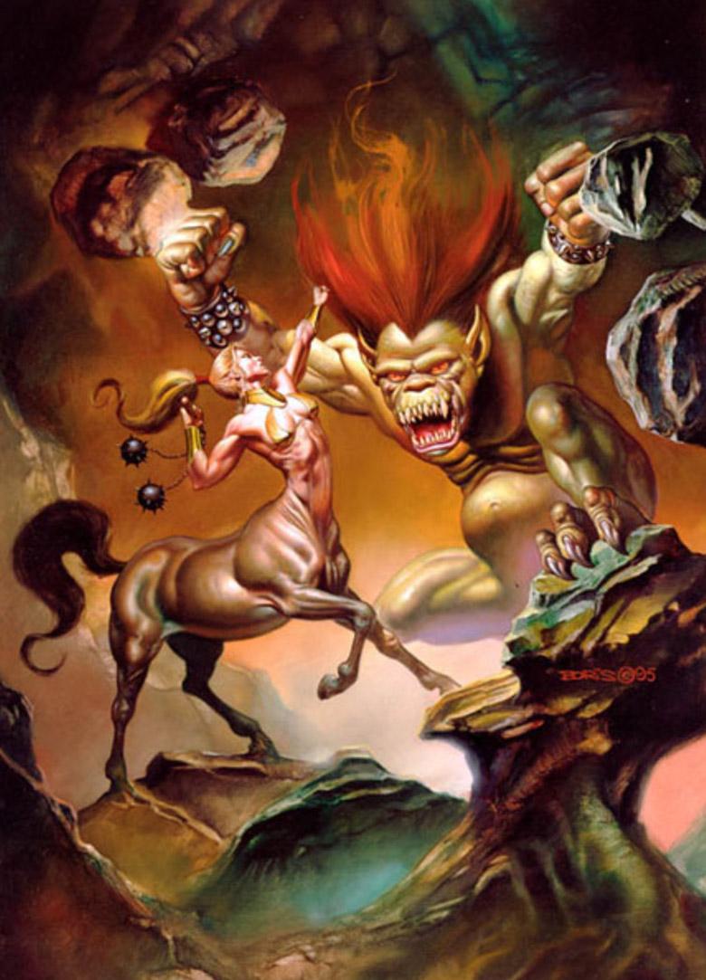 She Centaur By Boris Vallejo