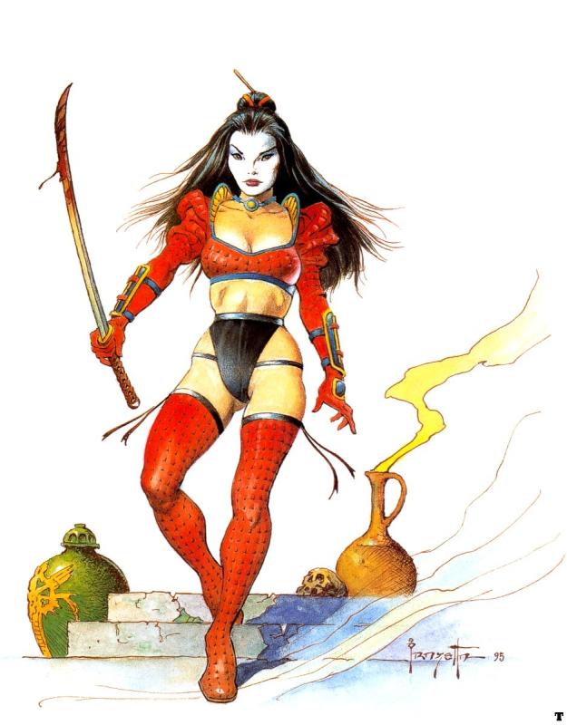 Shi By Frank Frazetta