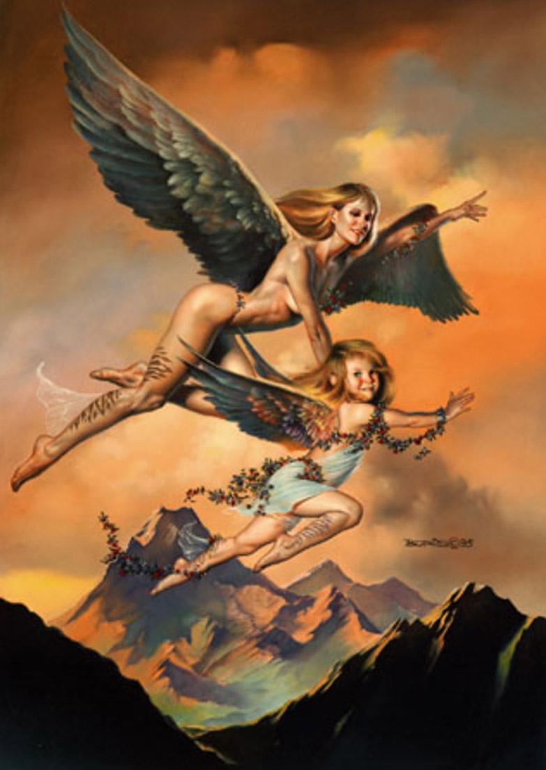 Showing Her The Way By Boris Vallejo