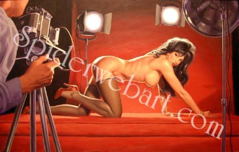 Silk Stockings By Greg Hildebrandt