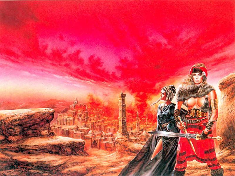 Silverglass 3 Witch Of Rhostshyl By Luis Royo