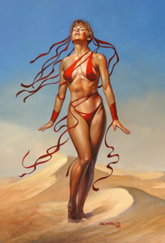 Siren Of The Sand By Boris Vallejo