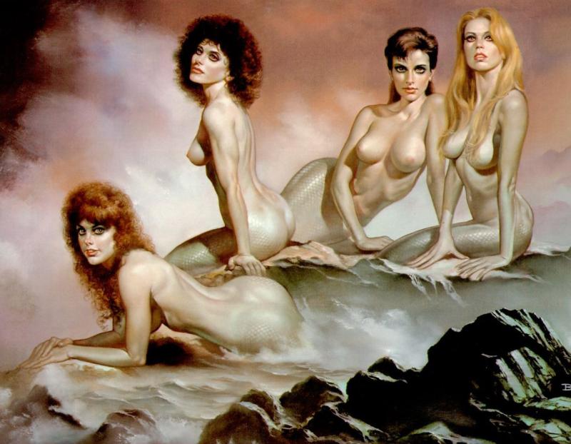 Sirens 2 By Boris Vallejo