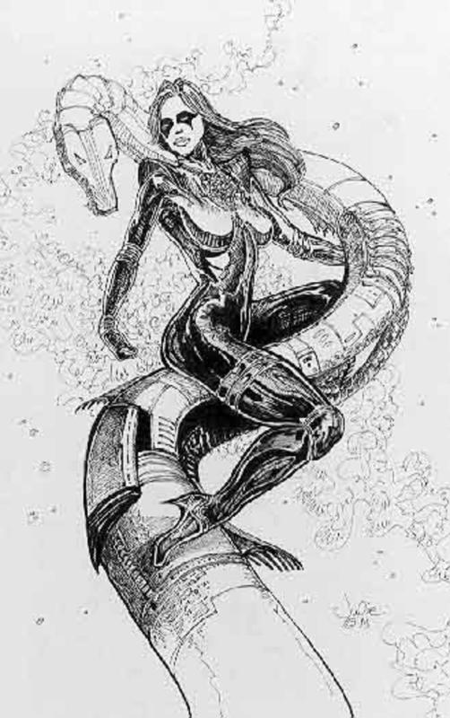Sktch 05 By Julie Bell