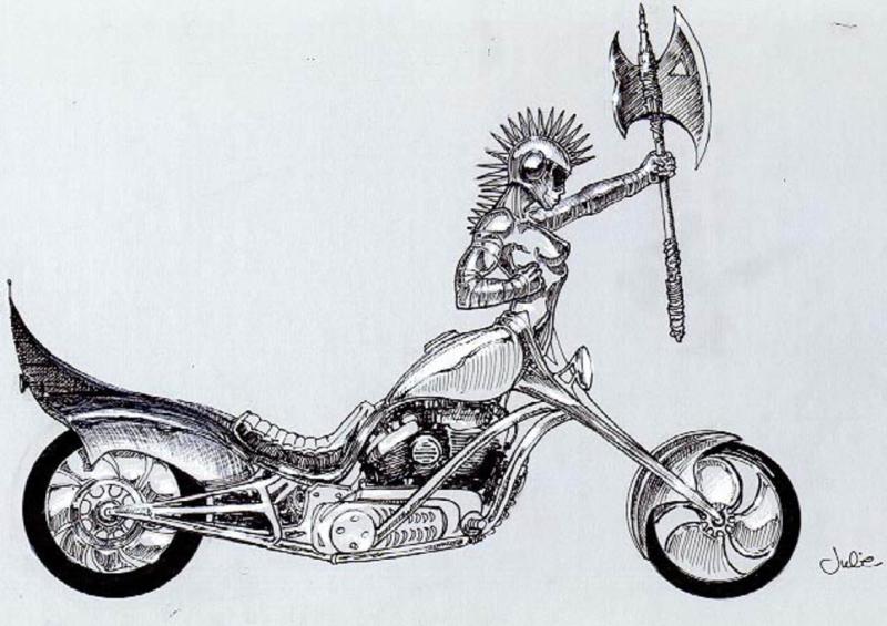 Sktch 06 By Julie Bell