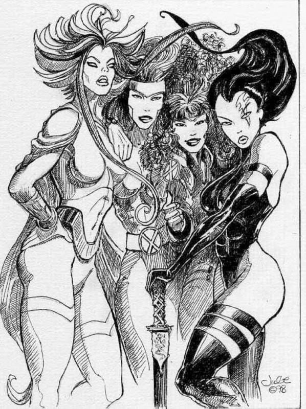 Sktch 09 By Julie Bell