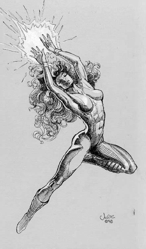 Sktch 10 By Julie Bell