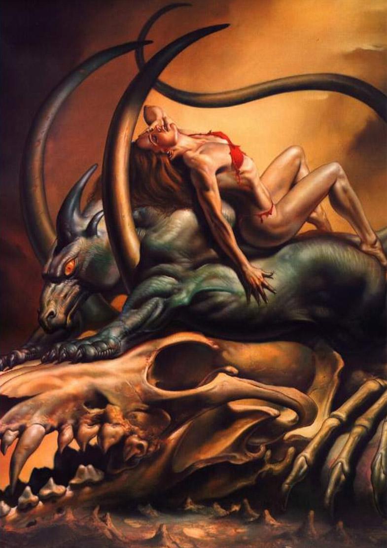 Sleeper By Boris Vallejo