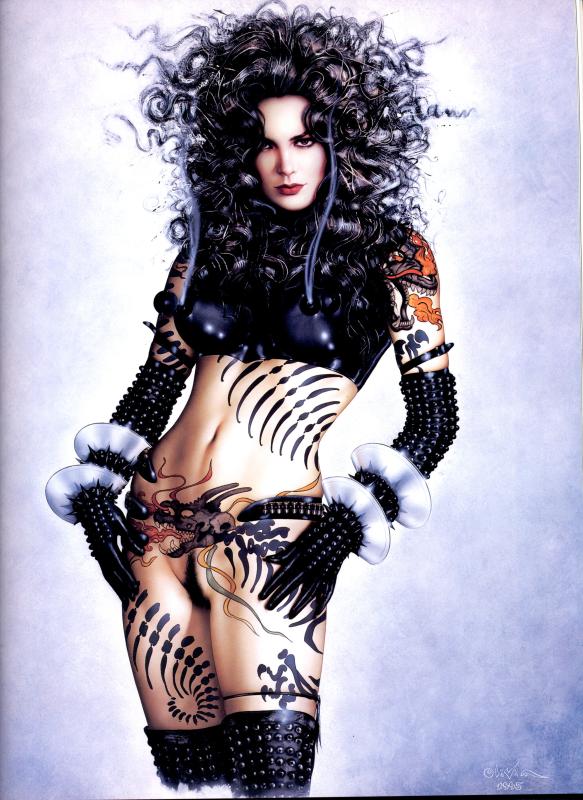 Smokin Julie Strain By Olivia De Berardinis