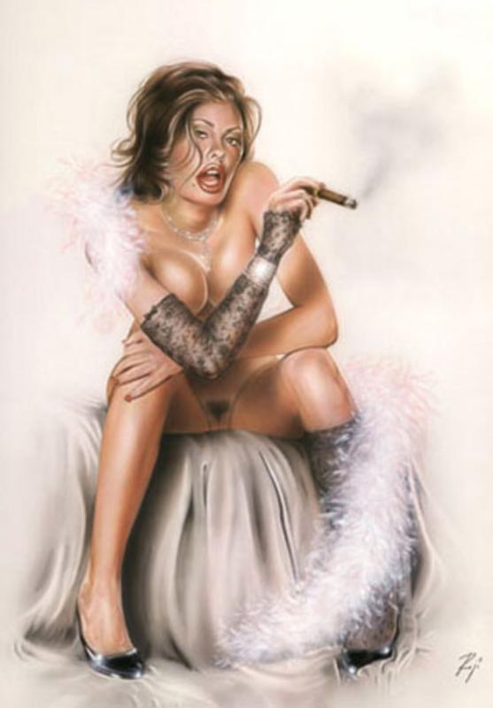 Smoking By Sonia Roji