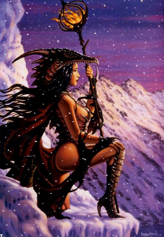 Snow Dragon By Dorian Cleavenger