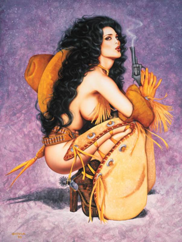 Some Dames Pack Heat By Olivia De Berardinis
