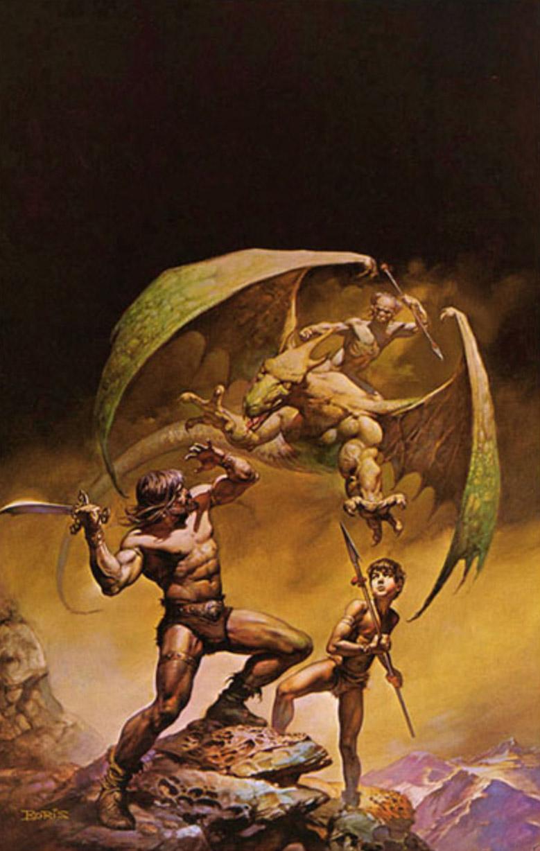Son Of The Barbarian By Boris Vallejo