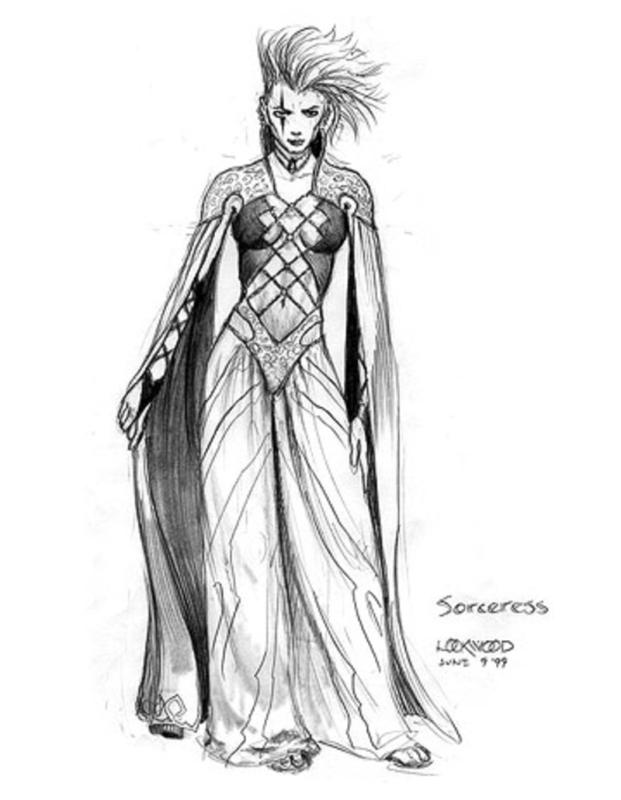 Sorceress By Todd Lockwood