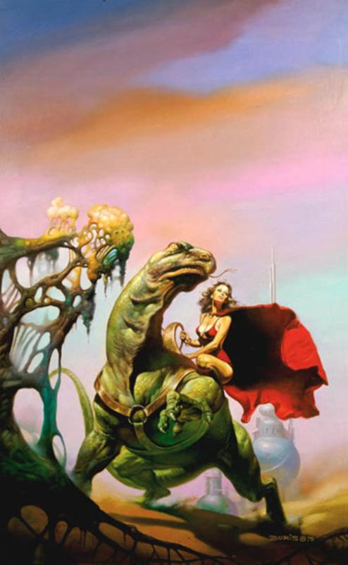 Space Guardian By Boris Vallejo