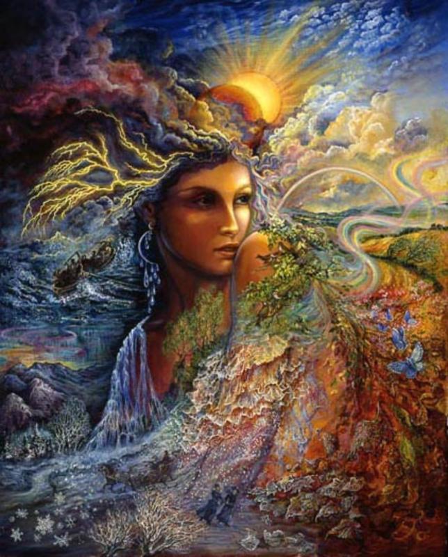 Spirit Elements By Josephine Wall