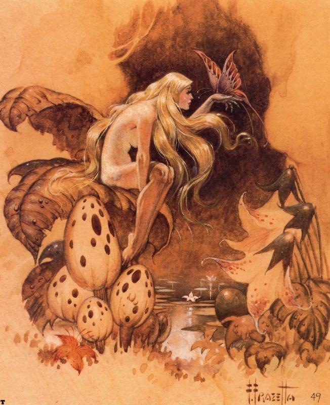 Spirit Of The Forest By Frank Frazetta