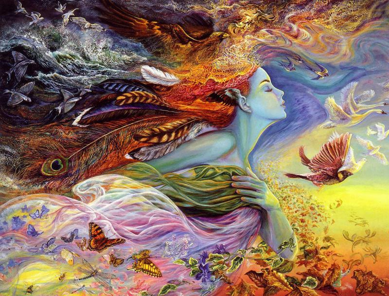 Spirits Of Flight By Josephine Wall