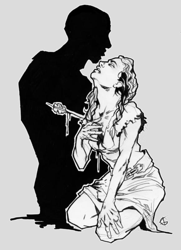 stabbed