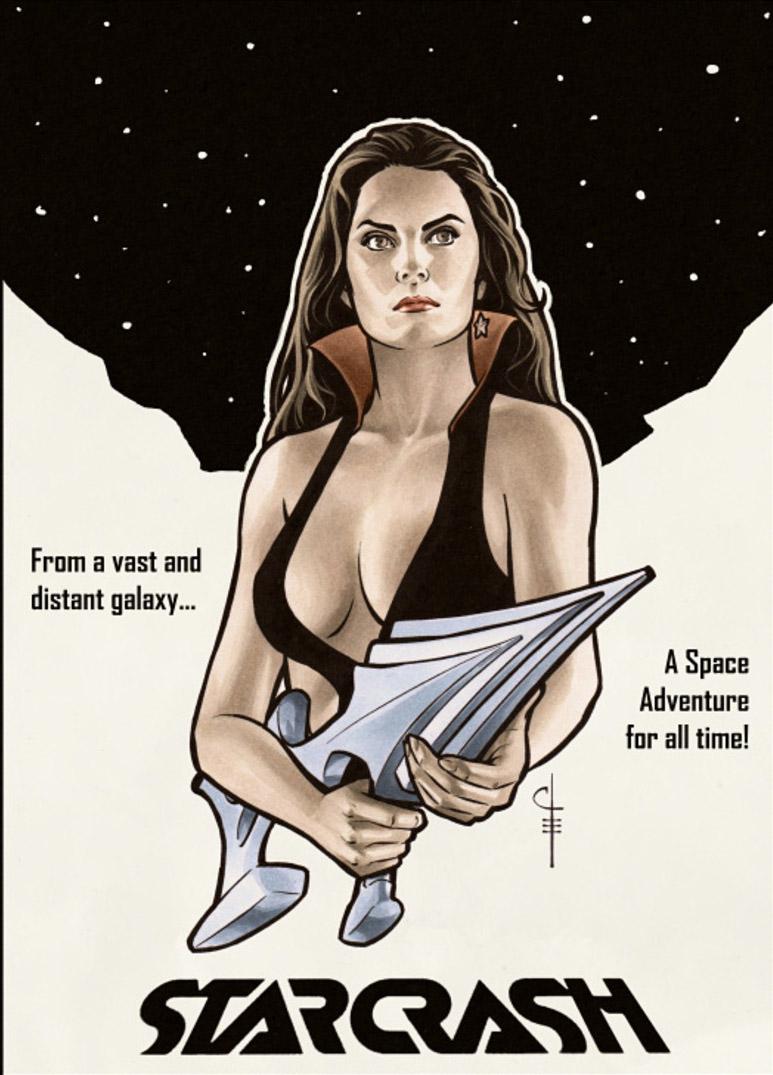 Starcrash Poster By Chris Evenhuis