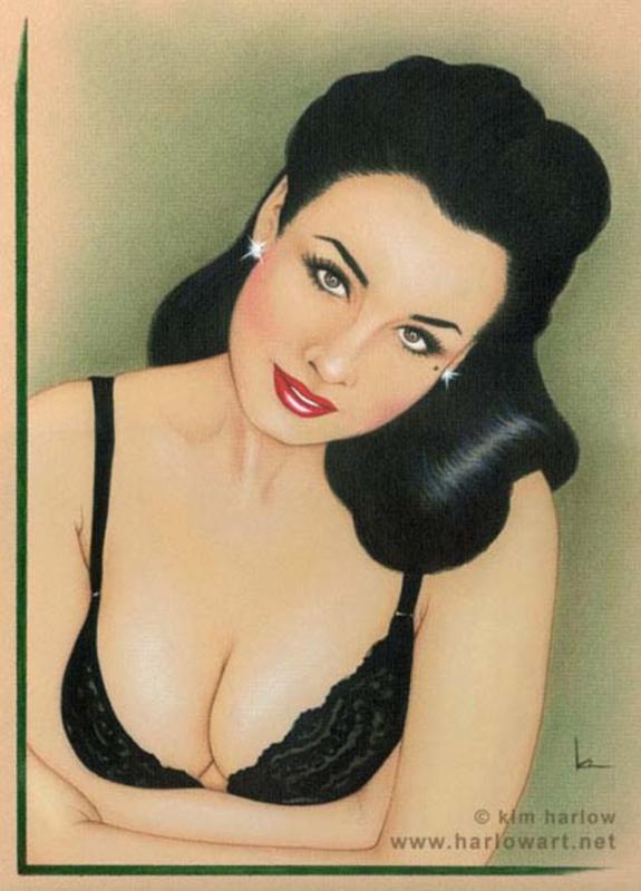 Starlet Dita Von Teese By Kim Harlow