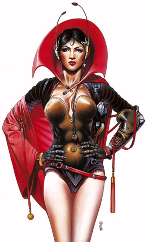 Starship Captain By Chris Achilleos